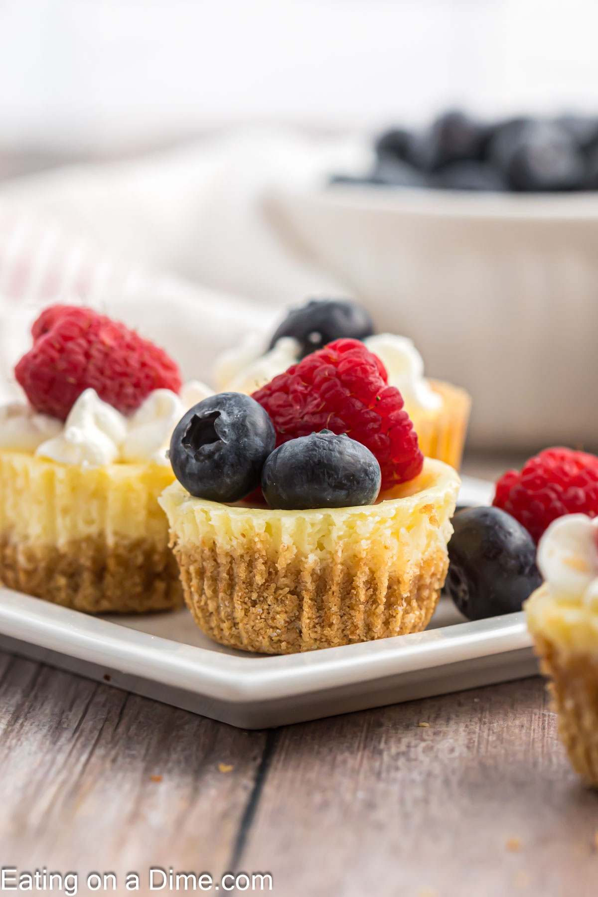 Mini Cheesecake Bites – Eating on a Dime