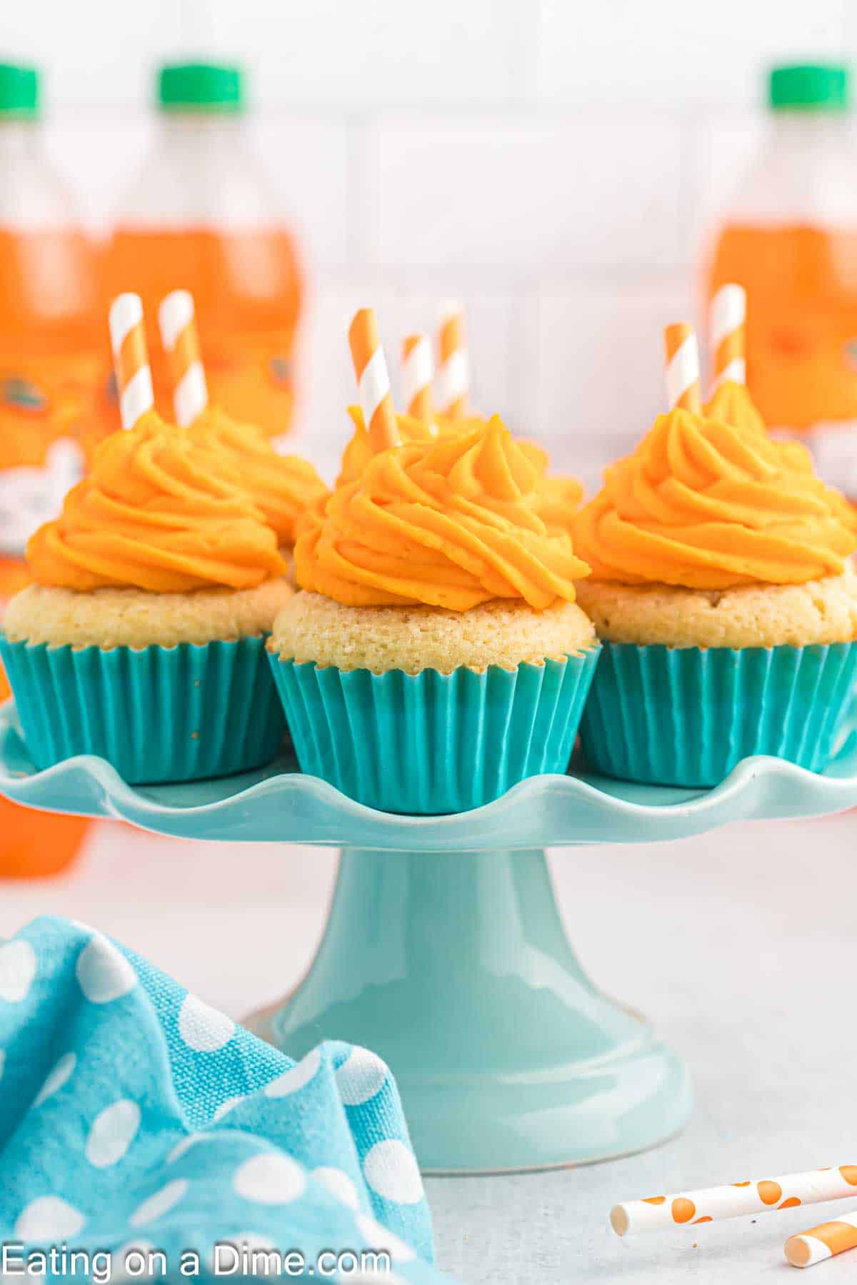Orange Soda Cupcakes – Easy to Make Orange Cupcakes