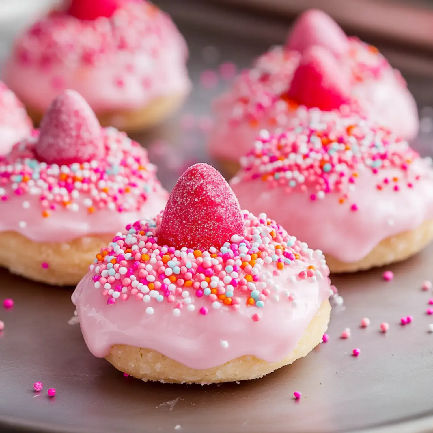 Easy Strawberry Kiss Cookies – Perfect Valentine’s Day Treat