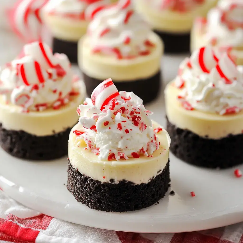 Mini Peppermint Cheesecakes – Perfect Holiday Treats