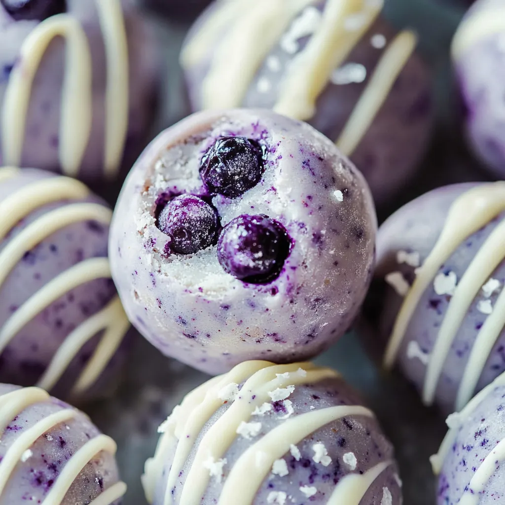 Easy White Chocolate Blueberry Truffles Recipe – My Home Made Recipe