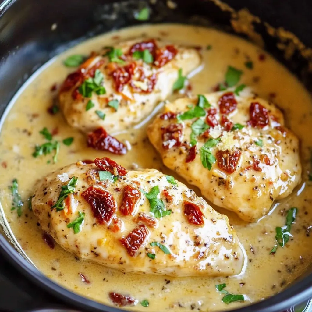 Easy Crock Pot Marry Me Chicken Recipe – Creamy Italian Comfort – My Home Made Recipe